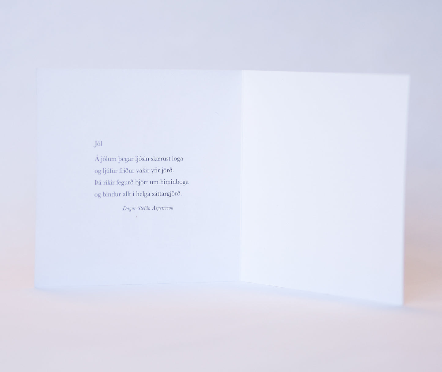 Jólakort 8 í pakka